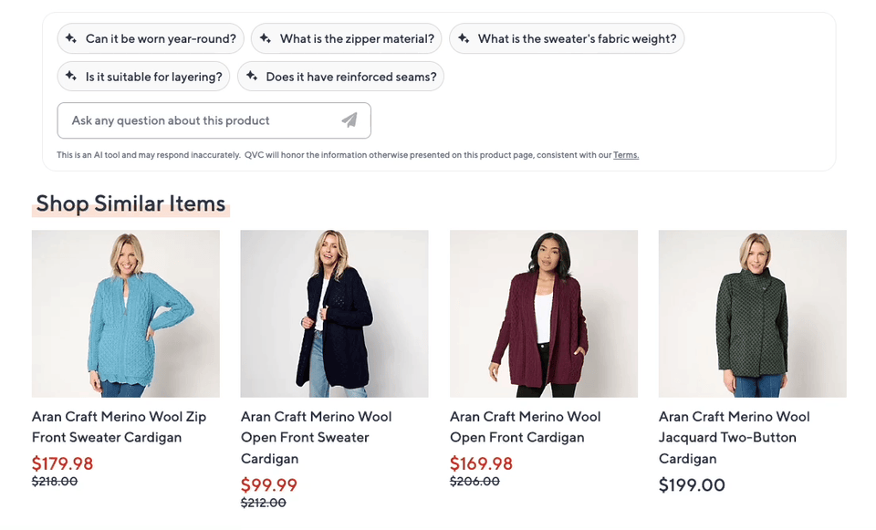 QVC fashion